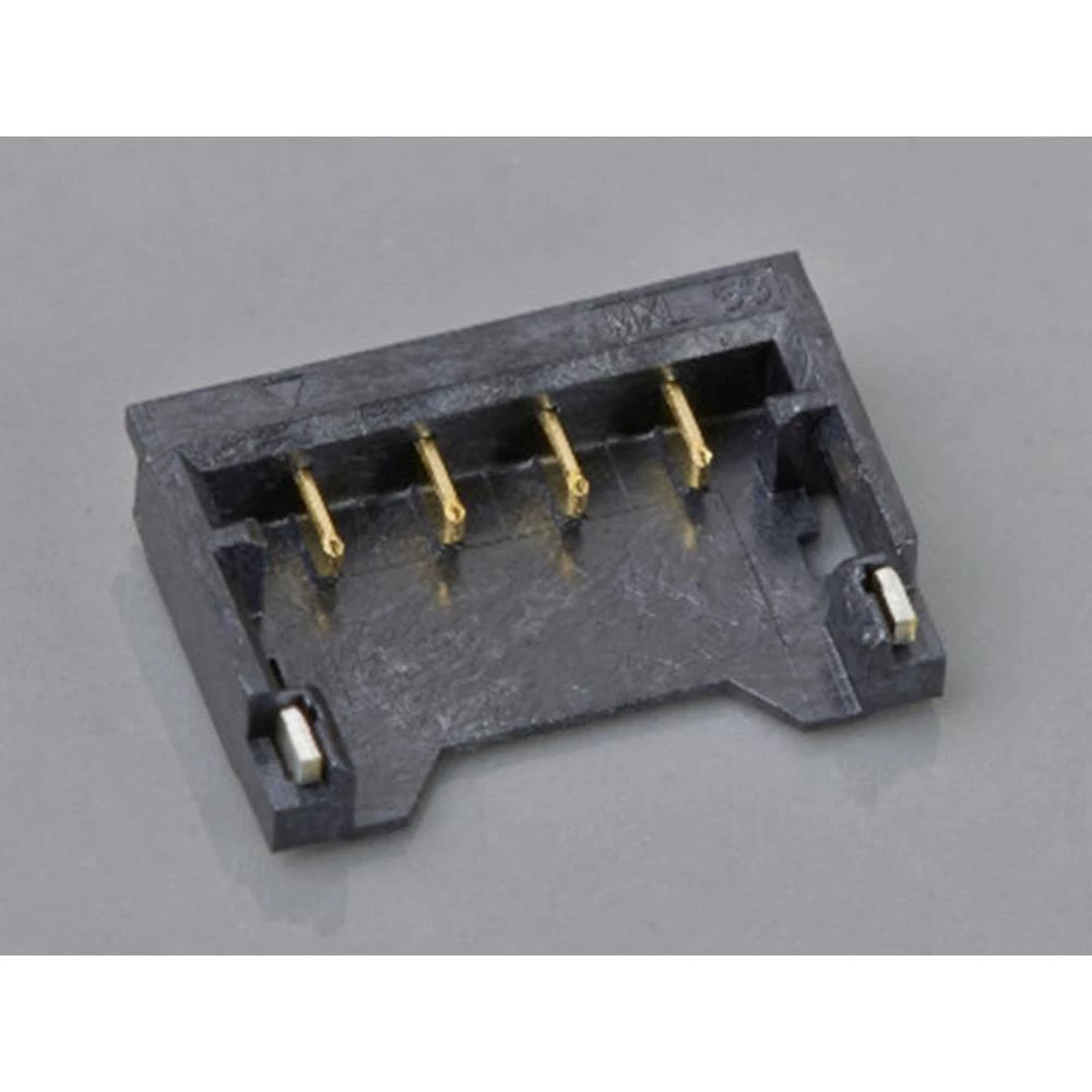 Molex standardna letva s muškim kontaktima Ukupan broj polova 4 Raster: 1.2 mm 781710004 1 St. Tape on Full reel slika