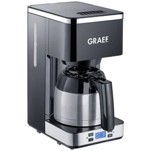 Graef FK 512 aparat za kavu crna  Kapacitet čaše=8 termosica, funkcija brojača vremena, prikaz slika
