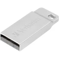 Verbatim Metall-Gehäuse USB Stick 64 GB Srebrna 98750 USB 2.0 slika