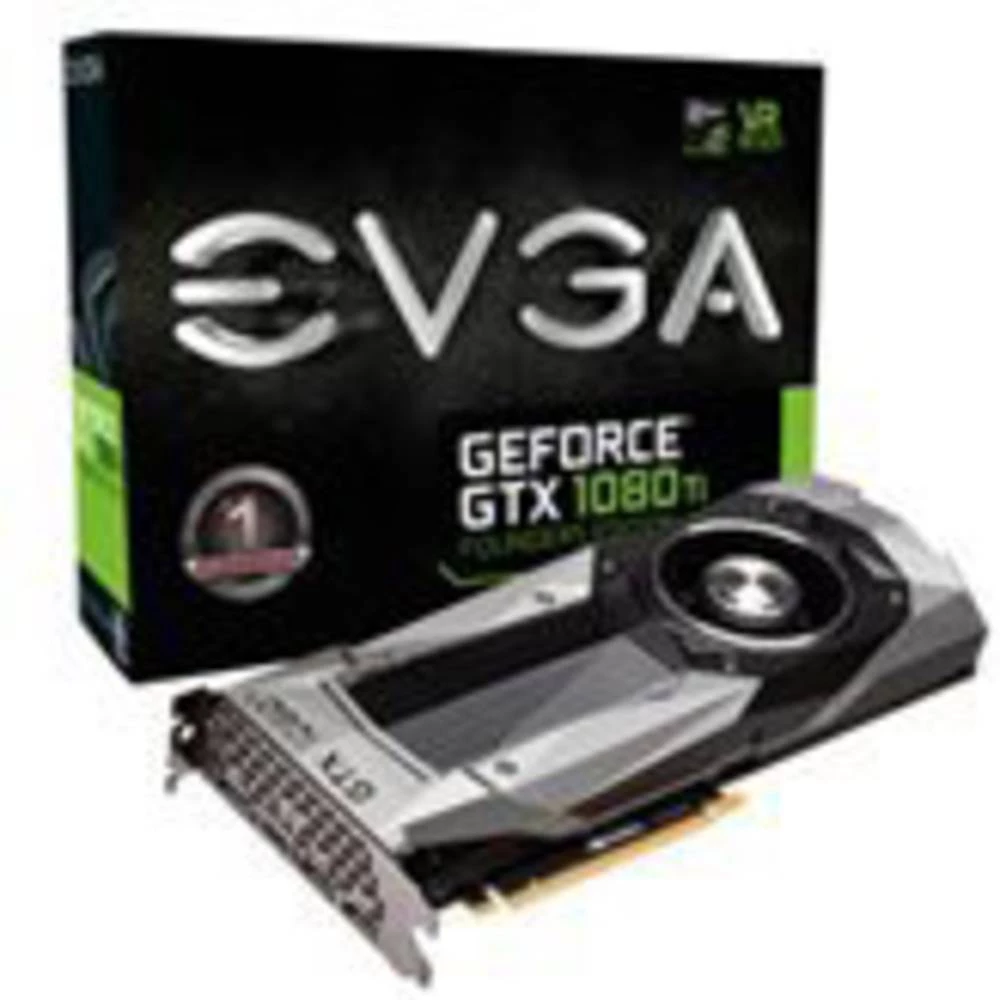 Grafička kartica EVGA Nvidia GeForce GTX1080 Ti Founders Edition 11 GB GDDR5X-RAM PCIe x16 HDMI&trade;, DisplayPort slika