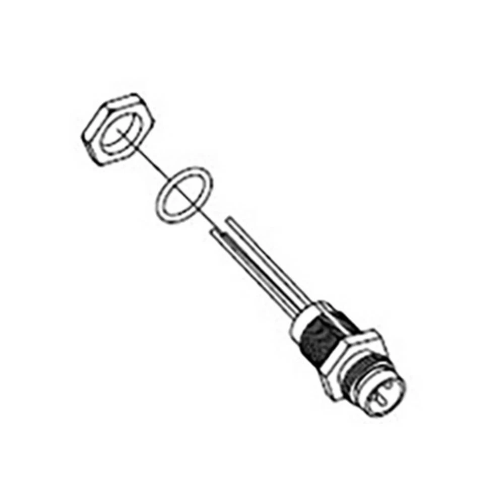 Molex 1200905073 Nano-Change (M8) Receptacle, M8 x 1.0 Mounting Threads, Male (Straight) to Leads, 0.20m (7.87") Length, B slika