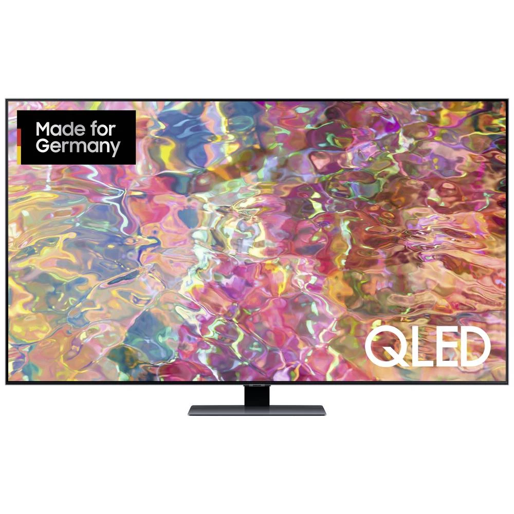 Samsung GQ50Q80B QLED-TV 125 cm 50 palac Energetska učinkovitost 2021 G (A - G) DVB-T2, dvb-c, dvb-s2, UHD, Smart TV, WLAN, pvr ready, ci+ srebrna slika