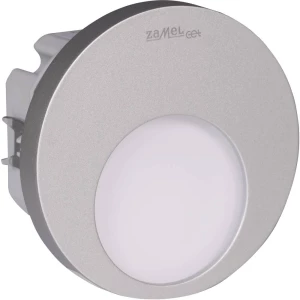 Zamel Muna 02-221-12 LED ugradbena zidna svjetiljka 0.42 W Toplo-bijela Aluminij boja slika