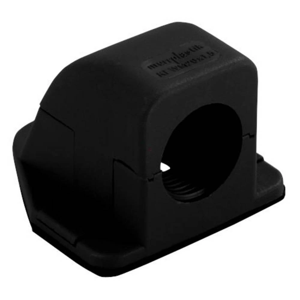 Kutna prirubnica kabelske uvodnice PG29 Plastika Crna Kaiser Elektro 10 ST slika