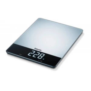 Beurer KS 34 Stainless Steel kuhinjska vaga  Opseg mjerenja (kg)=15 kg plemeniti čelik slika