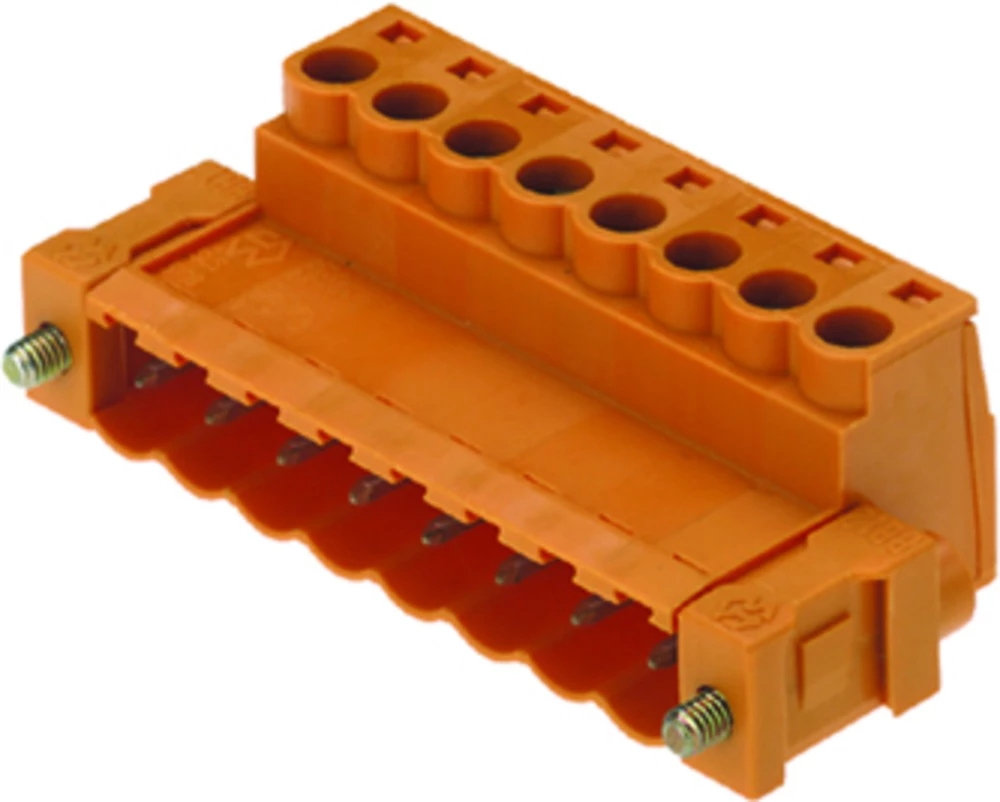 Utični konektor za tiskanu pločicu SLS 5.08/08/180FI SN OR BX Weidmüller sadržaj: 36 komada slika