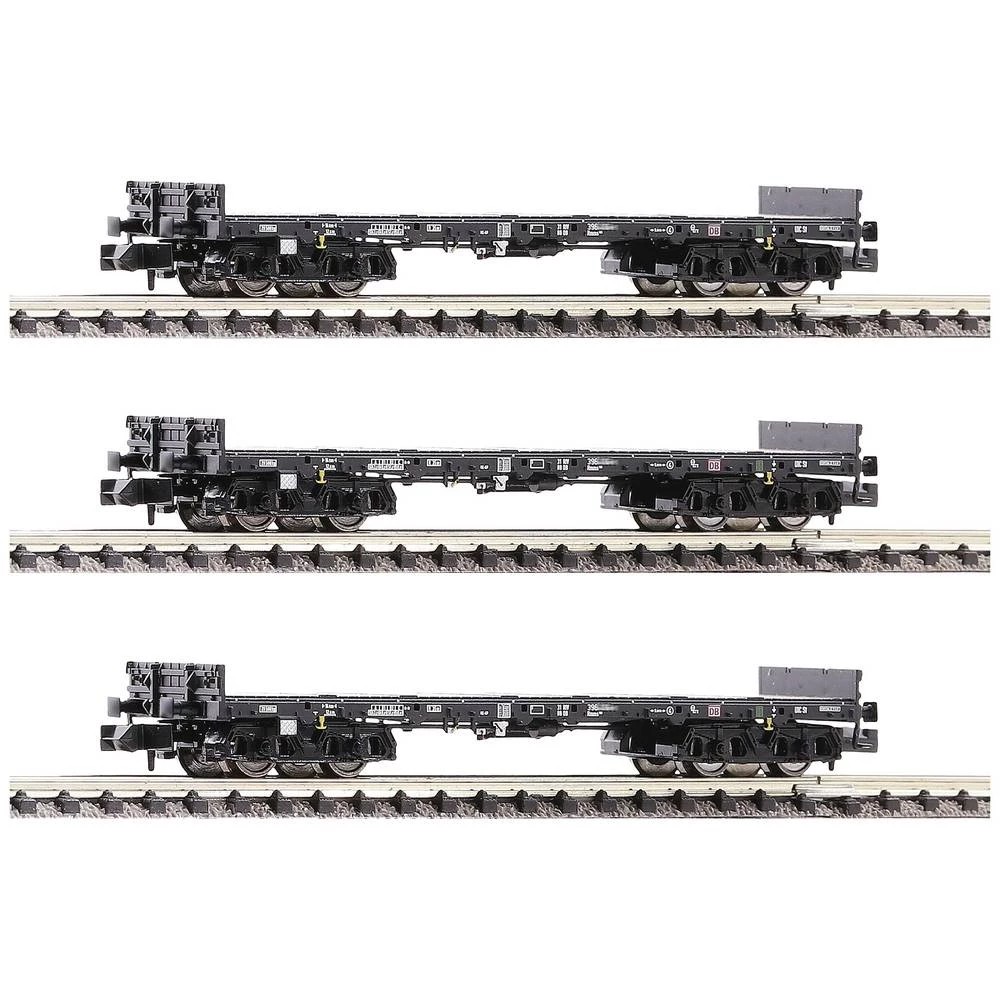 Fleischmann 826710 N Set od 3 vagona ravne DB AG slika