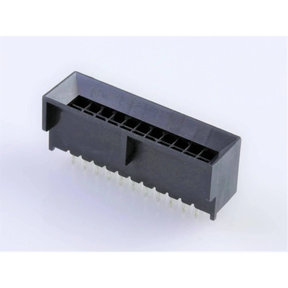 Molex ugradna standardna letva s muškim kontaktima Ukupan broj polova 22 444322203 1 St. Tray slika
