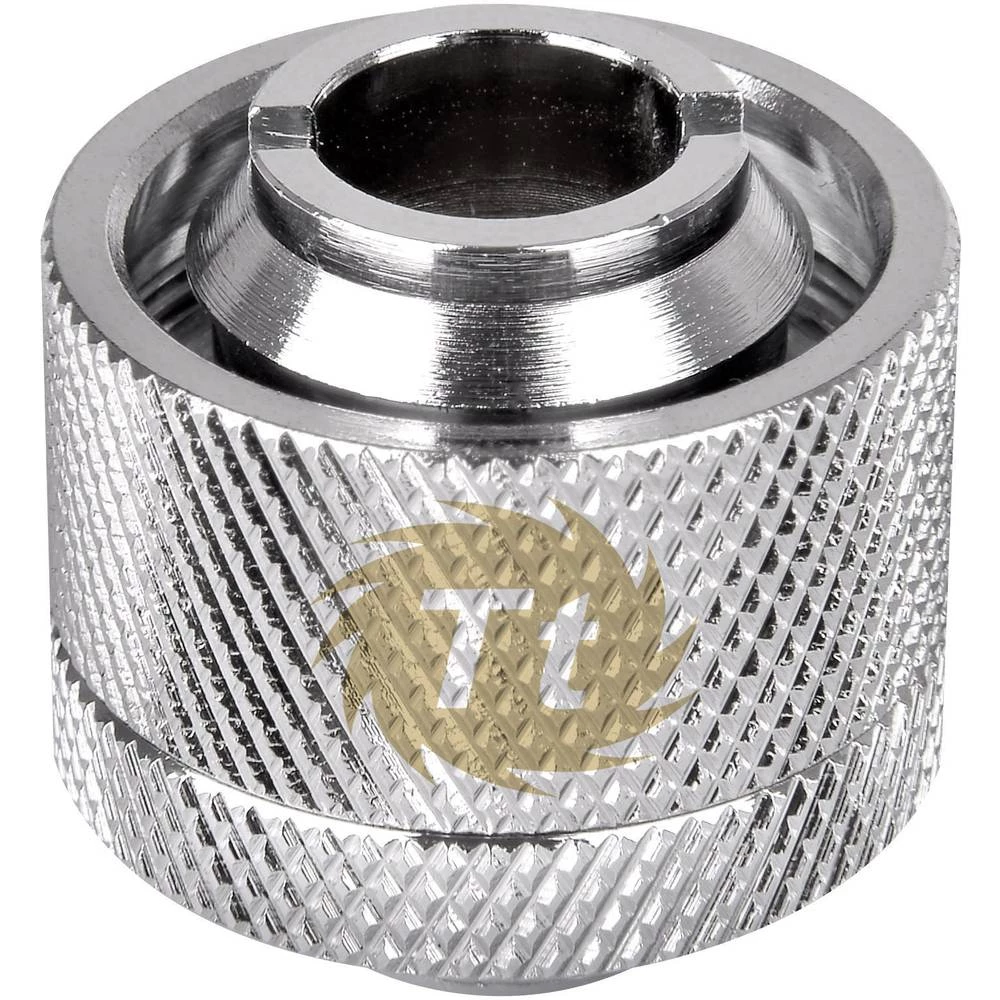 Hlađenje vodom-fiting Thermaltake Pacific 1/2'' ID x 3/4'' OD Compression &ndash; Chrome slika