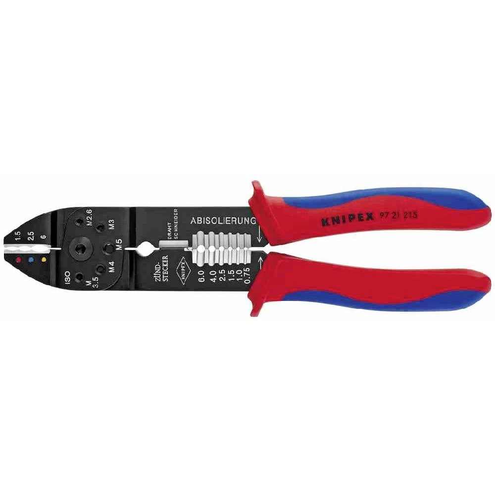 Knipex 97 21 215 SB 97 21 215 SB kliješta za krimpanje 0.5 do 2.5 mm² slika