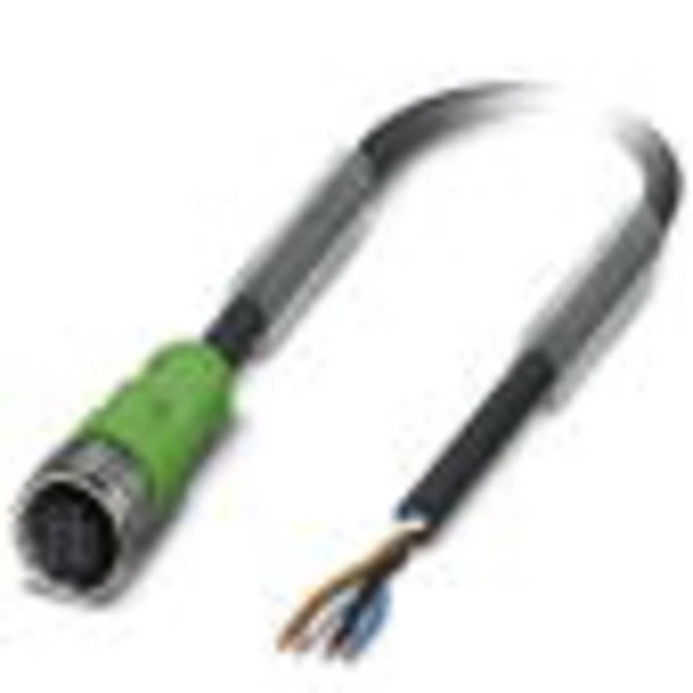 Priključni kabel za senzor/aktivator 3 m Broj polova: 4 Phoenix Contact 1404407 SAC-4P- 3,0-PVC/M12FS 1 ST slika