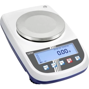 Kern PLJ 4200-2F precizna vaga Opseg mjerenja (kg) 4.2 kg Mogućnost očitanja 0.01 g strujni pogon srebrna slika