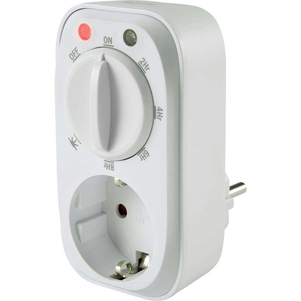 Sygonix SY-4504970 vremenski prekidač za utičnicu analogno dnevni program 3680 W funkcija odbrojavanja , start/stop f slika