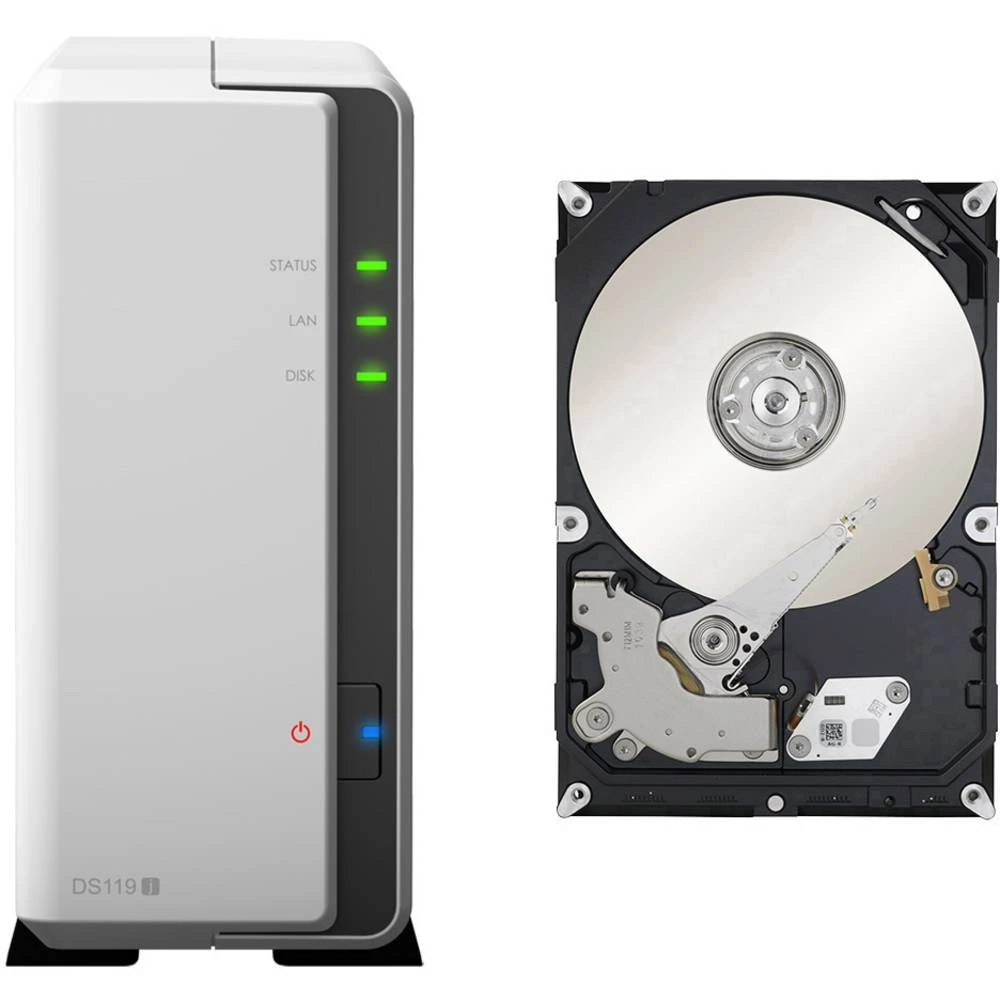 NAS server 4 TB Synology DiskStation DS119J-4TB 1 Bay slika