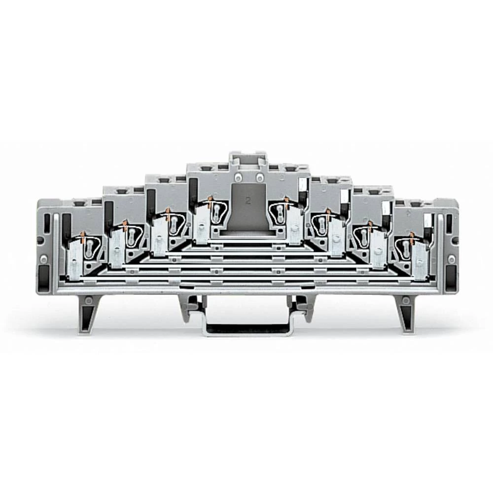 WAGO 727-220/022-000 ranžirna stezaljka 7.62 mm opruga Dostupnost: l siva 50 St. slika