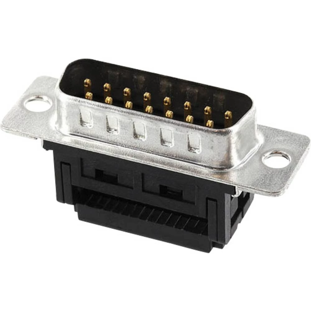 D-SUB pinski konektor 90 ° Broj polova: 15 Stezaljka za rezanje econ connect 70 ST slika