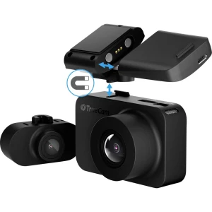 TrueCam M7 automobilska kamera sa gps-sustavom    prikaz podataka u videozapisu, dual kamera, G-senzor, WDR, presnimavanje zapisa slika