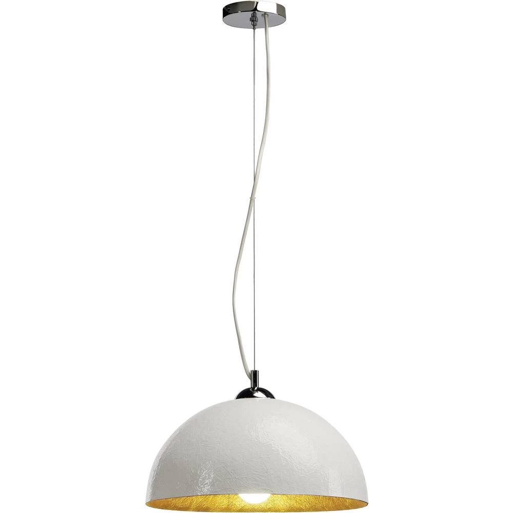 Viseća svjetiljka LED E27 40 W SLV Forchini 155511 Bijela, Zlatna slika