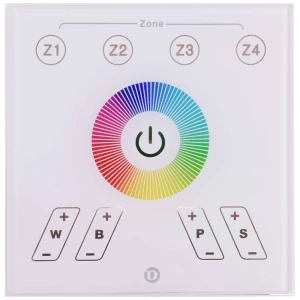 Deco kontroler svjetla, dodirna ploča RF boja + bijela, 220-240V AC/50-60Hz, 2W Deko Light 843021 LED daljinski upravljač slika