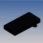 TEKO  univerzalno kućište 128 x 64 x 16.5  ABS bijela 1 St.