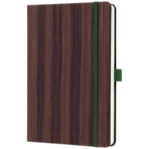 SIGEL Conceptum notebook - Nature Edition - drveno zrno - točkasto (isprekidane linije) - cca. A5 - smeđa - tvrdi uvez - 194 stranice - FSC-certificirano Sigel Conceptum CO673 bilježnica točkasta l... slika