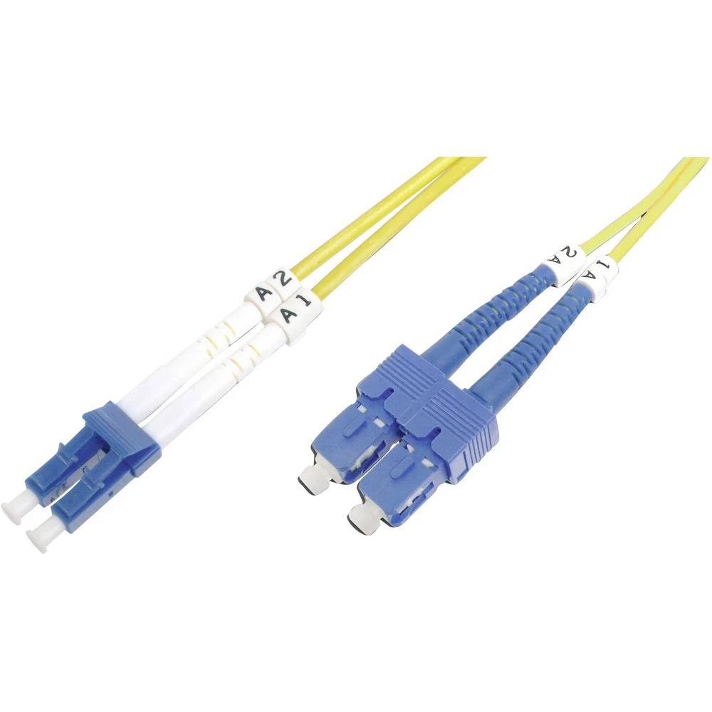 Digitus DK-2932-07 Glasfaser svjetlovodi priključni kabel [1x muški konektor lc - 1x muški konektor sc] 9/125 µ Singlemo slika
