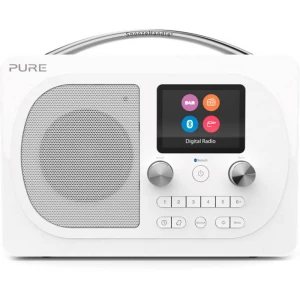 DAB+ (1012) Stolni radio Pure Evoke H4 Prestige AUX, Bluetooth, UKW Mogućnost punjenja Bijela slika