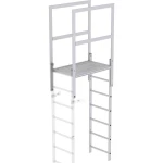 Günzburger Steigtechnik 61182 aluminij za prijelaz montaža s alatom