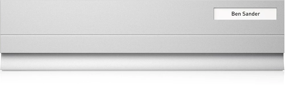 Ritto by Schneider 1873120 Video-portafon Ritto 1873120 Portier modul za umetanje slova Srebrna slika