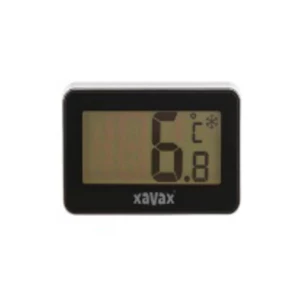 Digitalni termometar za hladnjak, zamrzivač i škrinju, crni Xavax 00185853 termometar za hladnjak/hladnjaču slika