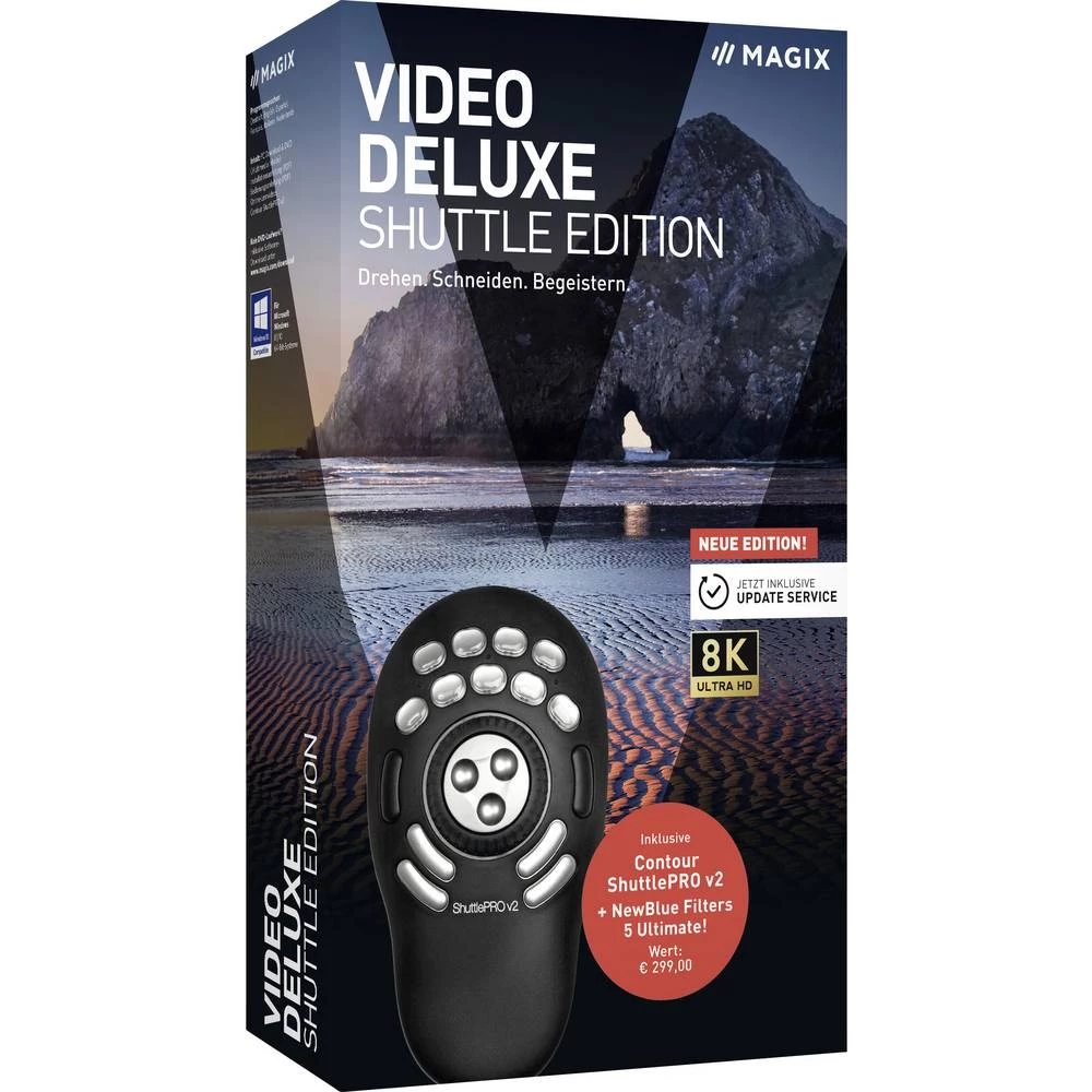 Magix Video deluxe Shuttle Edition (2021) puna verzija 1 licenca Windows video uređivanje slika