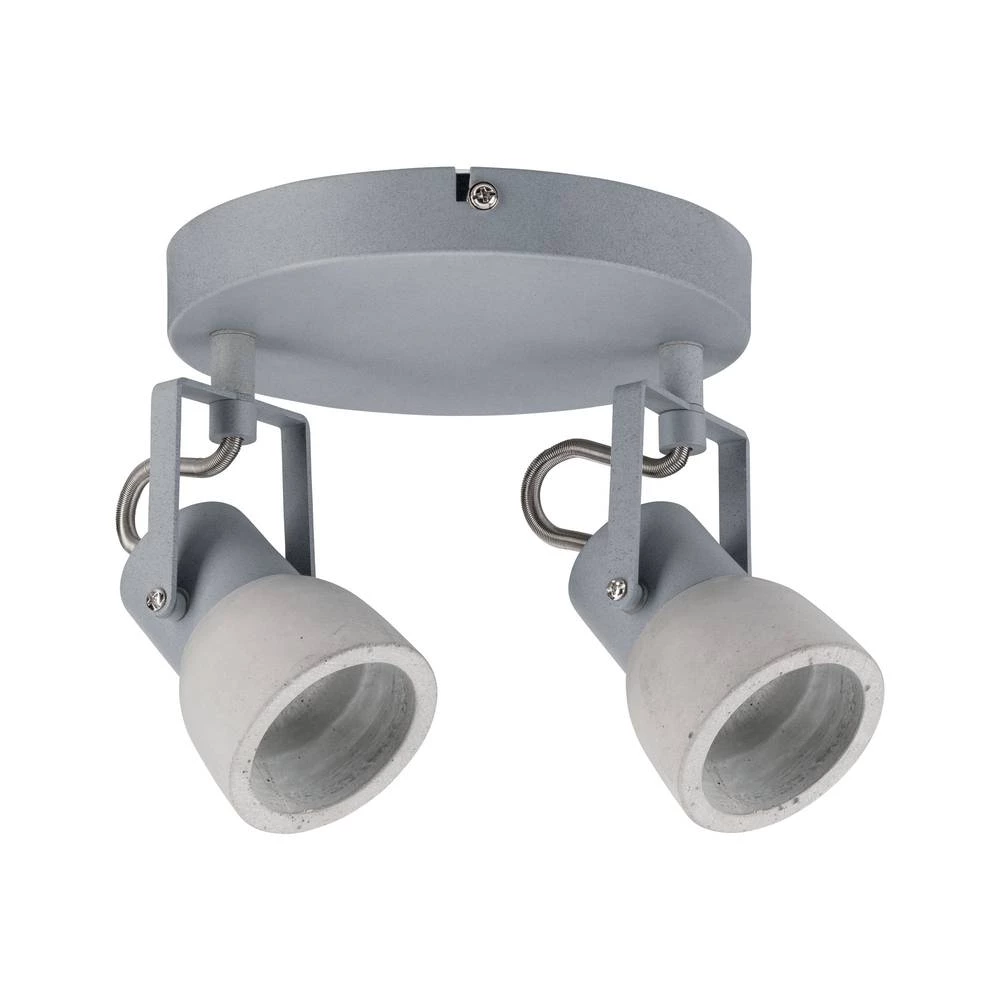 Stropni reflektor LED GU10 20 W Paulmann Ogma 66740 Betonsko-siva boja slika