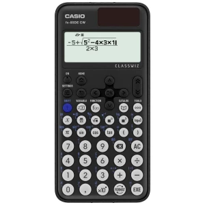 Casio FX-85DE CW tehničko znanstveni kalkulator crna Zaslon (broj mjesta): 10 baterijski pogon, solarno napajanje (Š x V x D) 77 x 10.7 x 162 mm slika