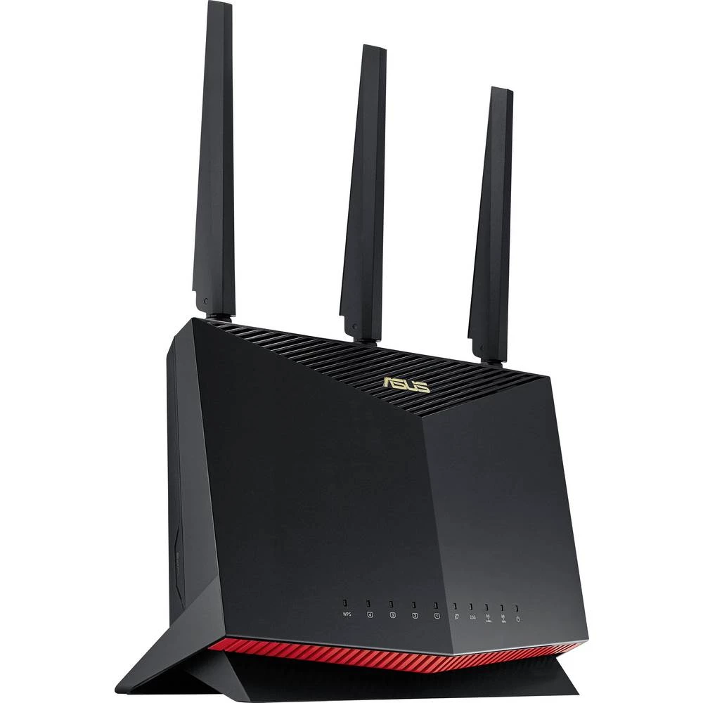 Asus RT-AX86U AX5700 AiMesh WLAN ruter Integrirani modem: UMTS, LTE 5 GHz, 2.4 GHz 5.7 GBit/s slika
