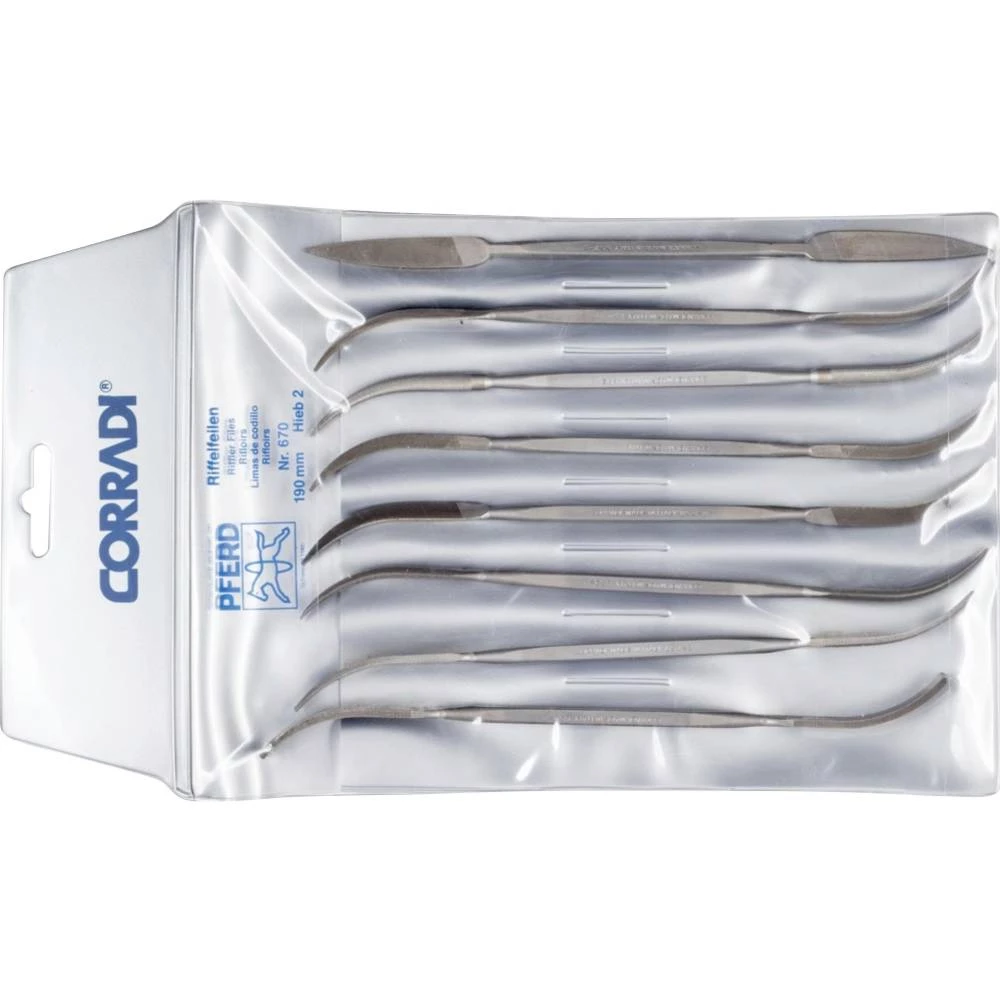 PFERD    19506704    Skup PFERD nazubljenih datoteka        dužina 190 mm    1 St. slika