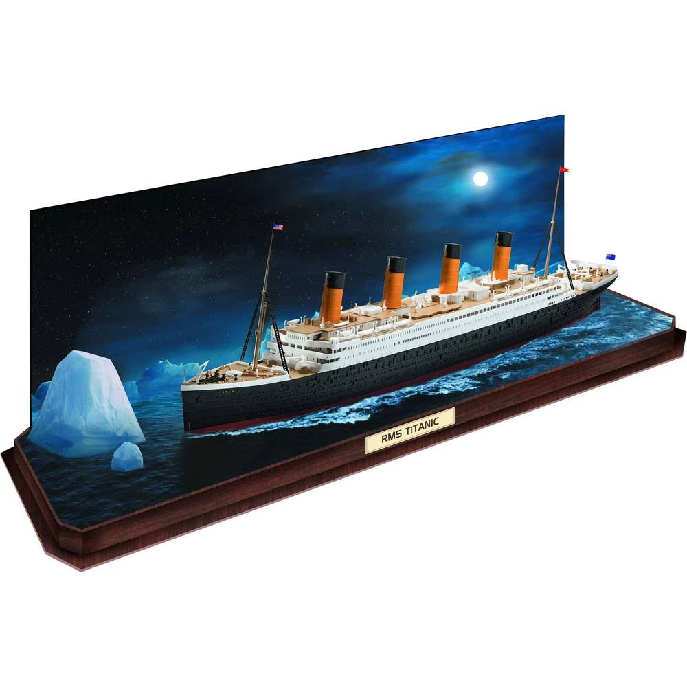 Revell 05599 RMS Titanic + 3D Puzzle Eisberg model broda za sastavljanje 1:600 slika