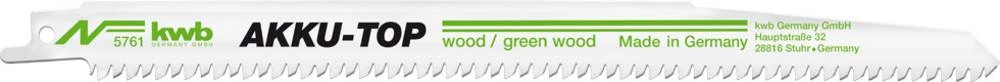 AKKU TOP list za ubodnu pilu, l - 240 mm, za drvo, srednji rez, 2 kom slika