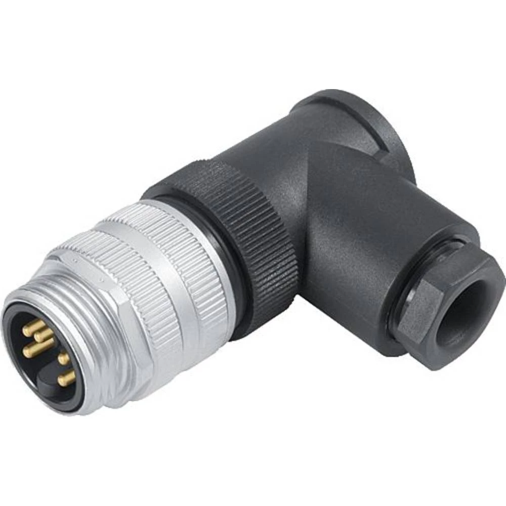 binder 99 2443 72 04-20 kutni muški konektor Ukupan broj polova: 4 + PE Serija (Okrugli utični konektori): 820 1 St. slika