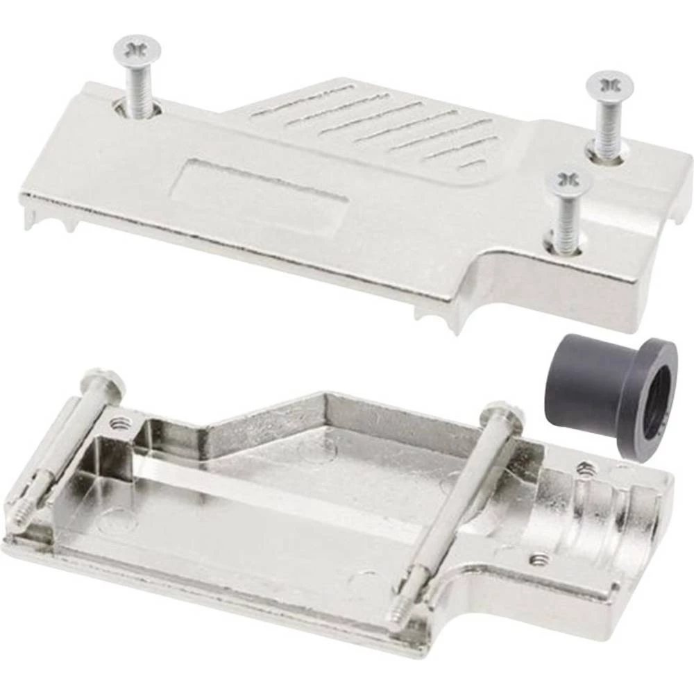 MH Connectors MHDCMR15-ULP 1060-0135-02 D-Sub kućište Broj polova (broj): 15 metal 90 ° srebrna 1 St. slika