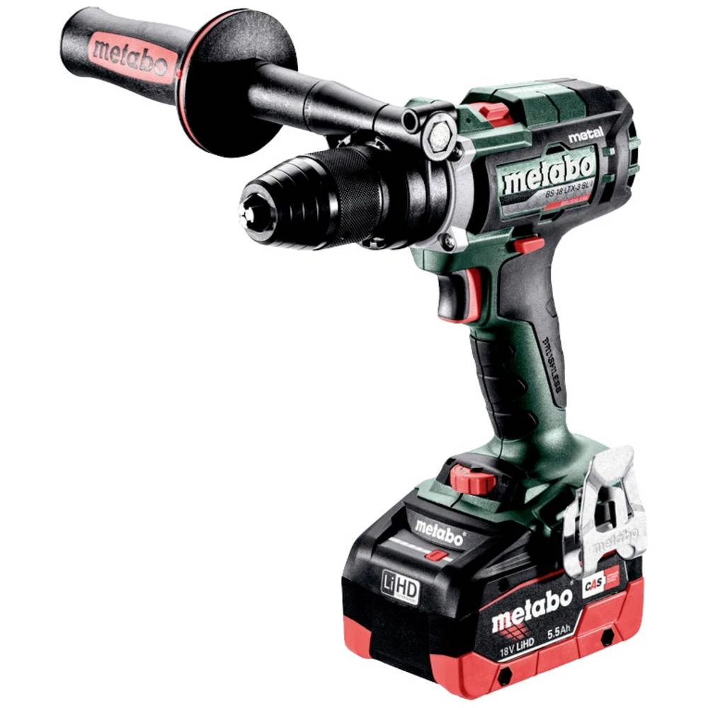 Metabo 603181660 akumulatorska bušilica 18 V 5.5 Ah LiHD bez četkica, uklj. 2 akumulatora, uklj. kofer, uklj. punjač slika