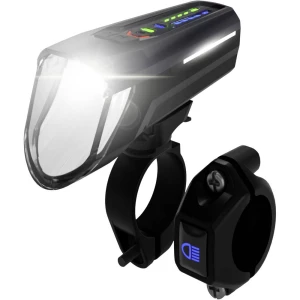 FISCHER FAHRRAD prednje svjetlo za bicikl  LED baterijski pogon crna slika