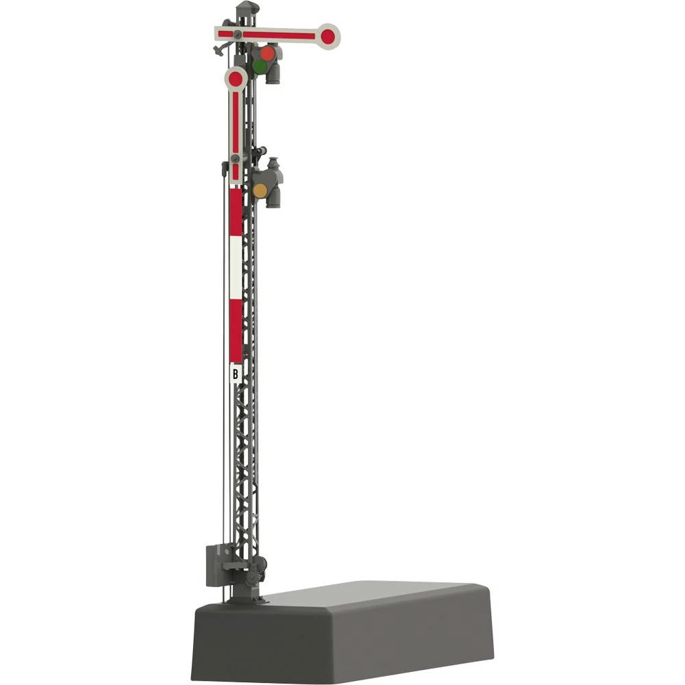Märklin 70415 h0 obični signal 2 krilni, rešetkasti stup glavni signal gotovi model slika
