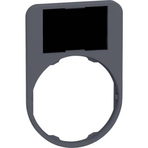 Schneider Electric ZBYF6101 držač pločice za oznaku  (D x Š) 60 mm x 40 mm neobilježeno tamnosiva 10 St. slika