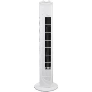 Sygonix  toranj ventilator 40 W (Ø x V) 22 cm x 79 cm bijela slika