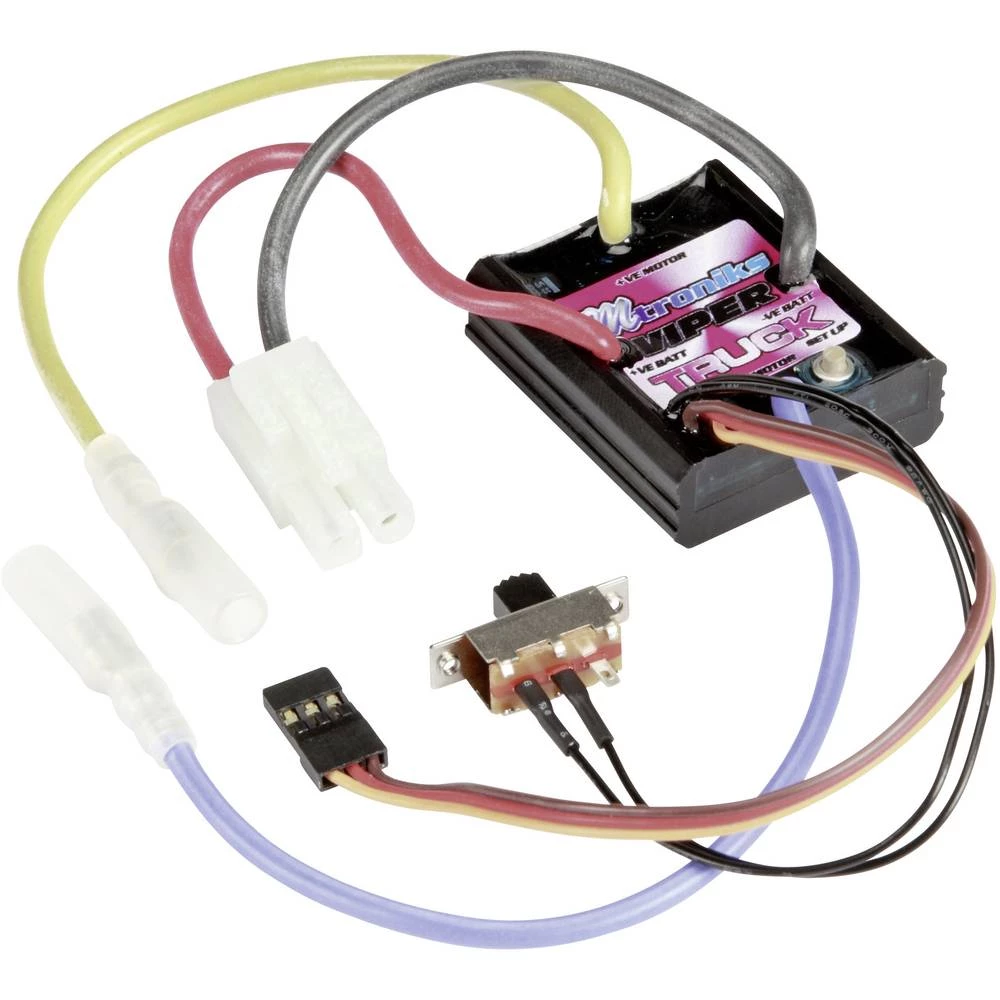 Upravljač brzine za istosmjerne modele automobila Carson Modellsport Viper Truck Twin Ograničenje motora (okretaji): 15 slika