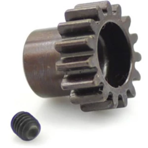 Mali zupčanik motora ArrowMax Tip modula: 1.0 Promjer bušotine: 5 mm Broj zubaca: 15 slika