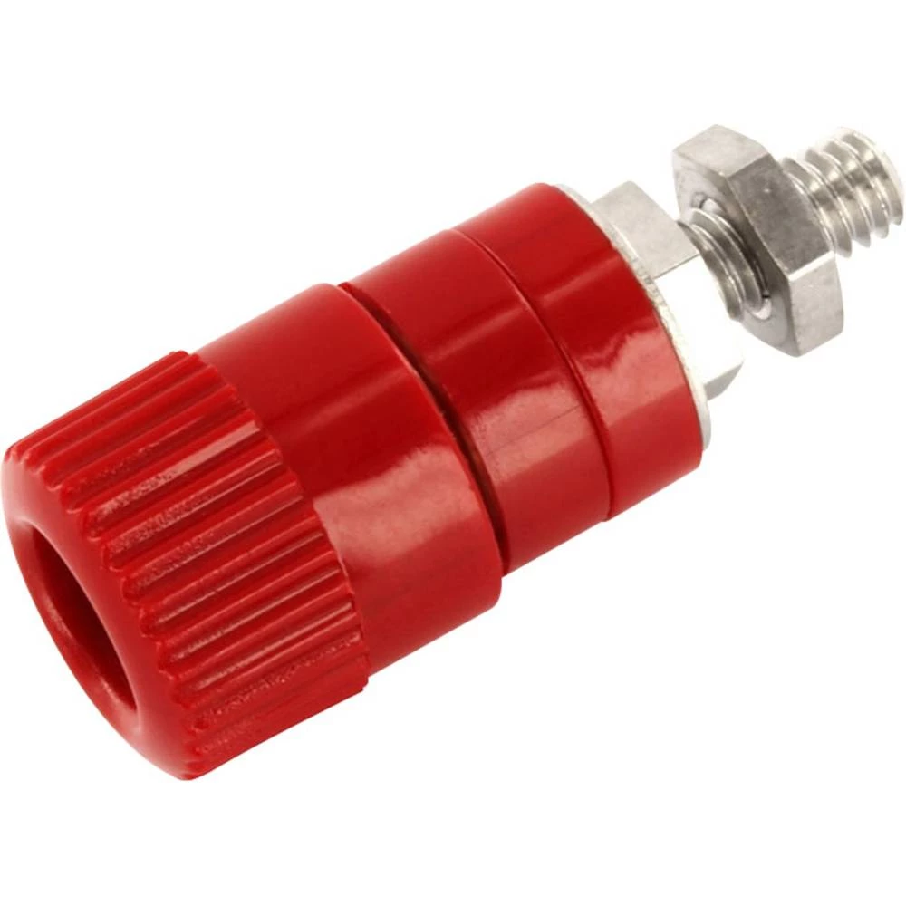 Stezaljka s polovima Signalno-crvena 6 A econ connect 100 ST slika