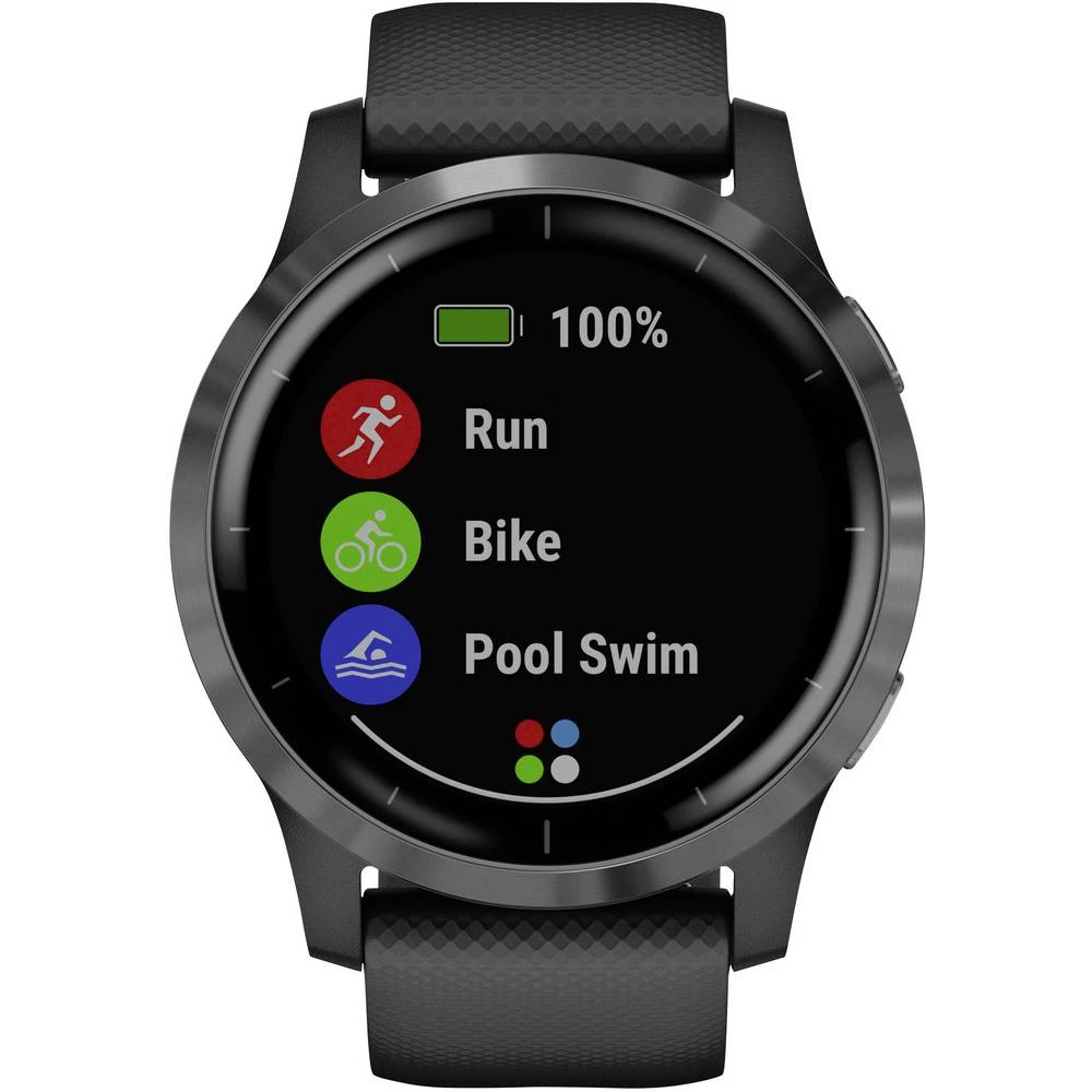 Pametan sat Garmin vivoactive 4 Large Black/Gunmetal Crna slika