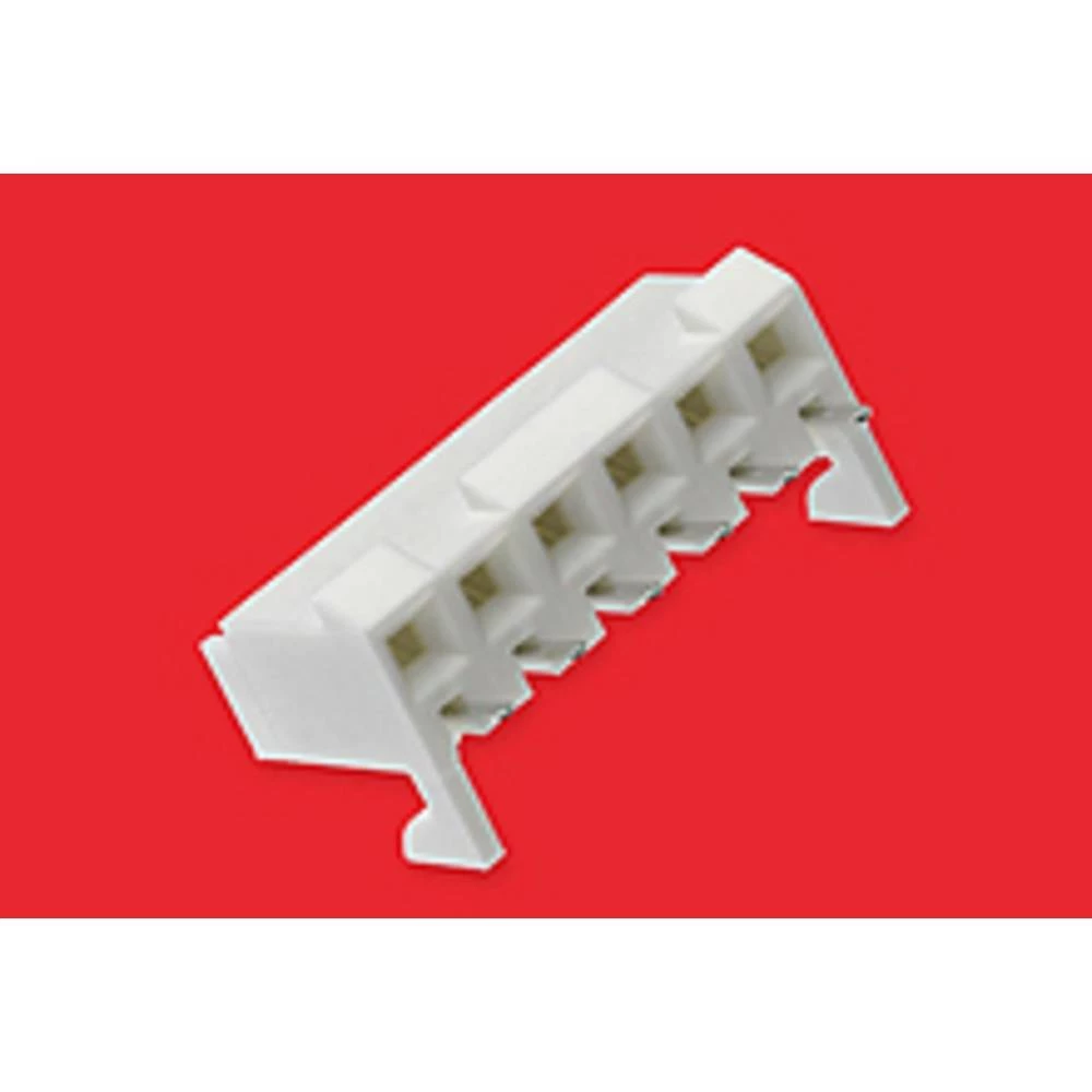 Molex ugradna standardna letva sa ženskim kontaktima  Ukupan broj polova 4 Raster: 3.96 mm 09484049 1 St. Tray Molex 09484049 KK 396 PC Board Connector, Bottom Entry, Polyester Connector, 5.0 slika
