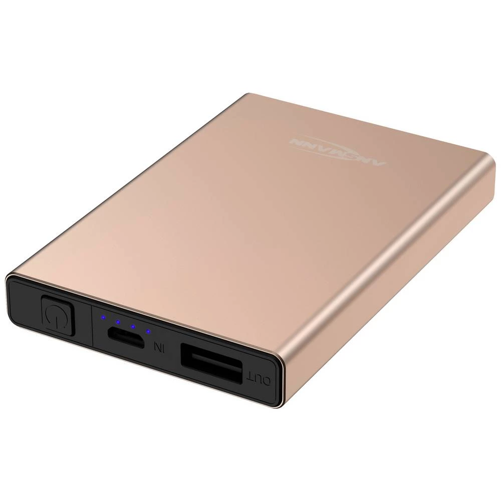Ansmann 5000 mAh PB112 rose powerbank (rezervna baterija) lipo 5000 mAh 1700-0140 slika